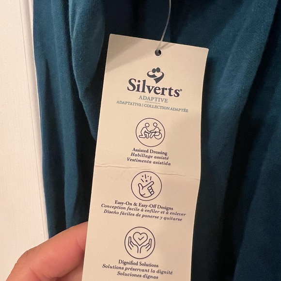 Adaptive Open Back Dress for Women with Disabilities - Picture 5 of 7